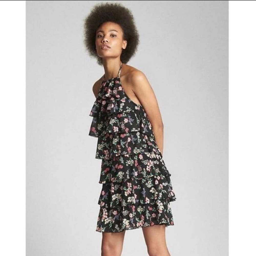 GAP Floral Halter Dress
